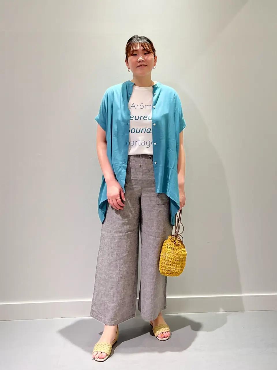 ONWARD CROSSET SELECT 林 コーディネート画像