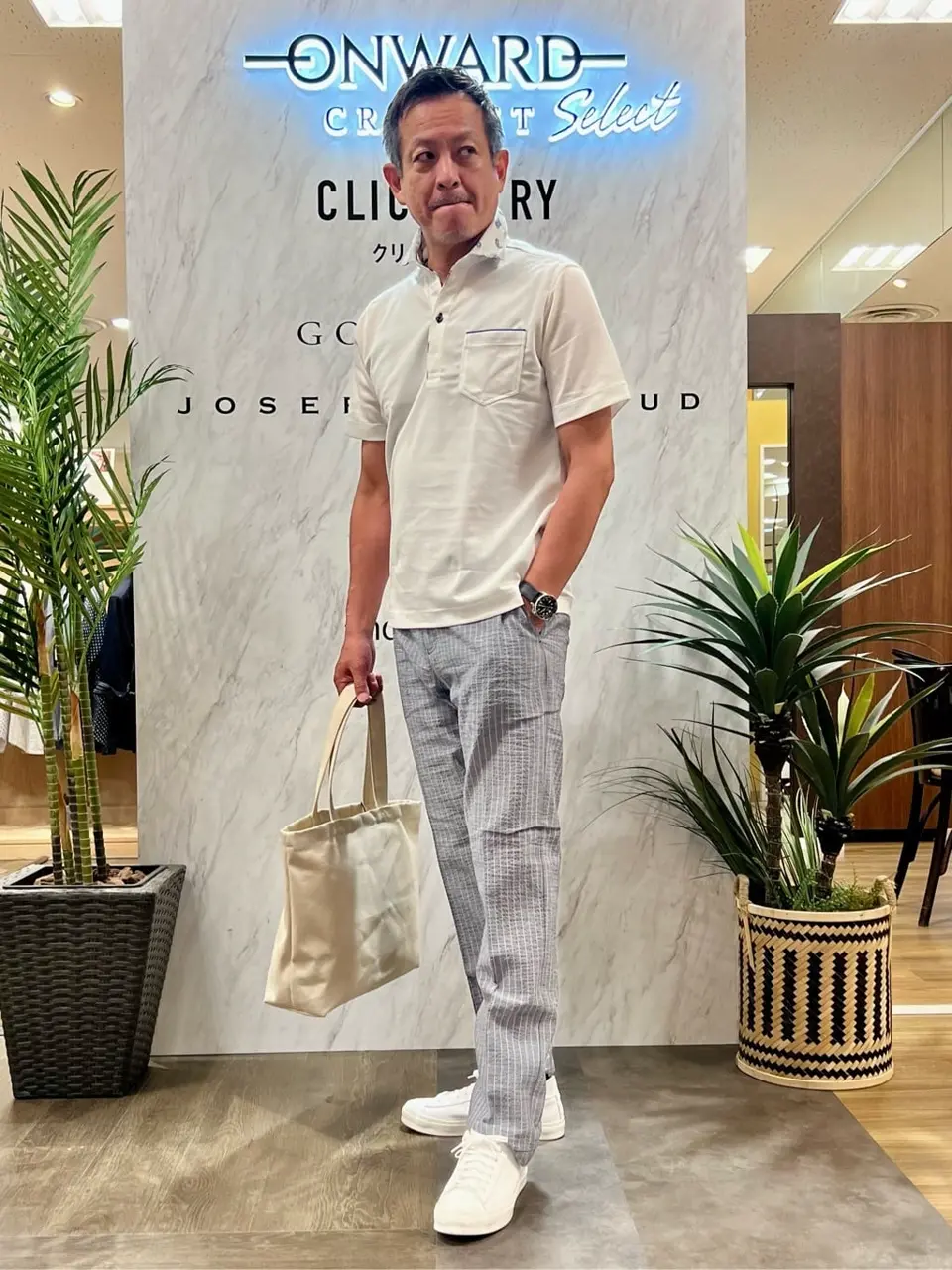 ONWARD CROSSET SELECT 増井 コーディネート画像