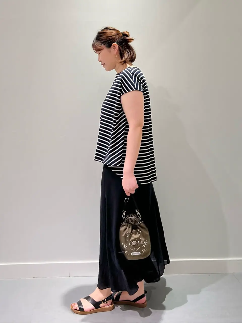 ONWARD CROSSET SELECT 林 コーディネート画像