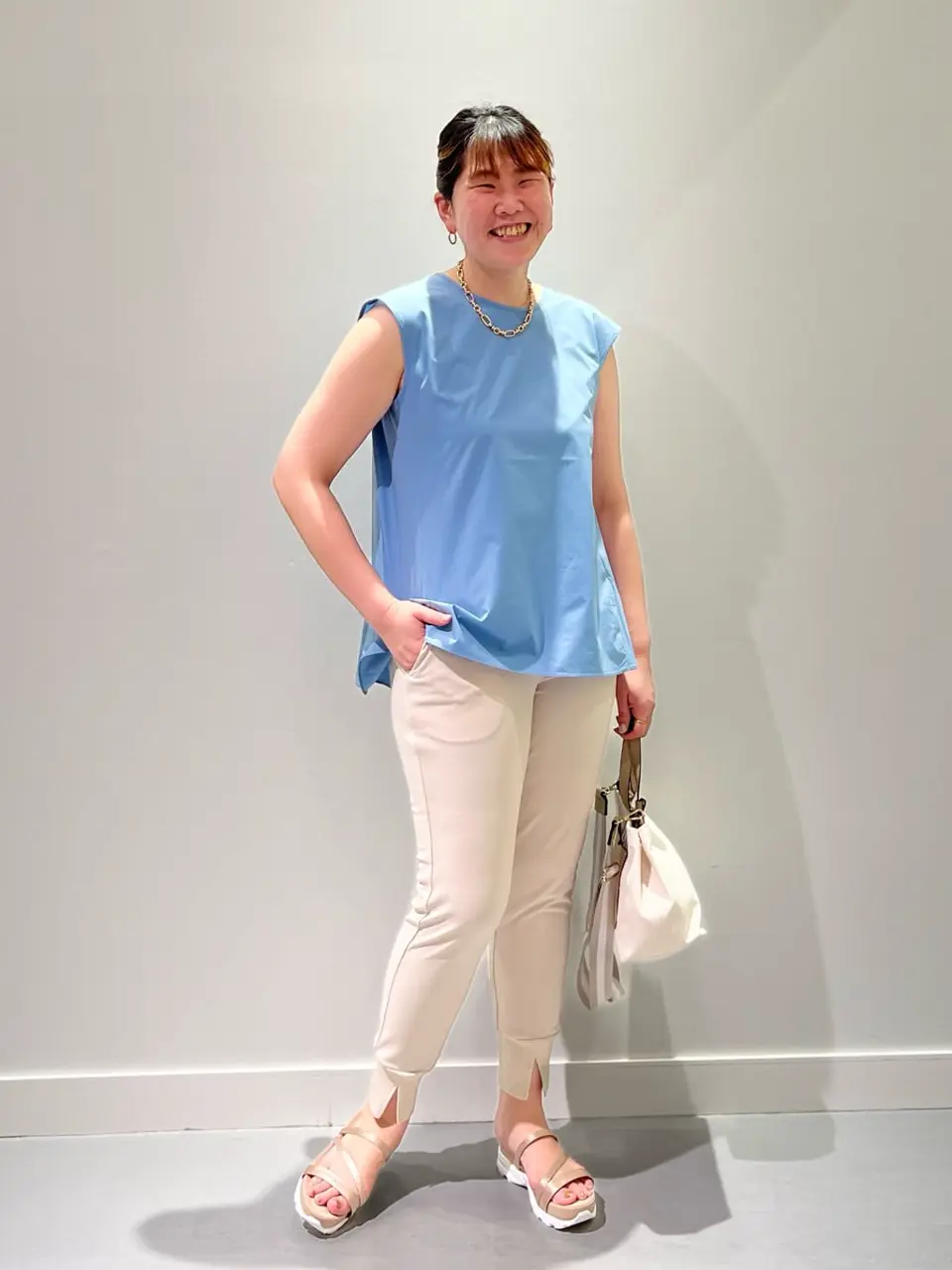 ONWARD CROSSET SELECT 林 コーディネート画像