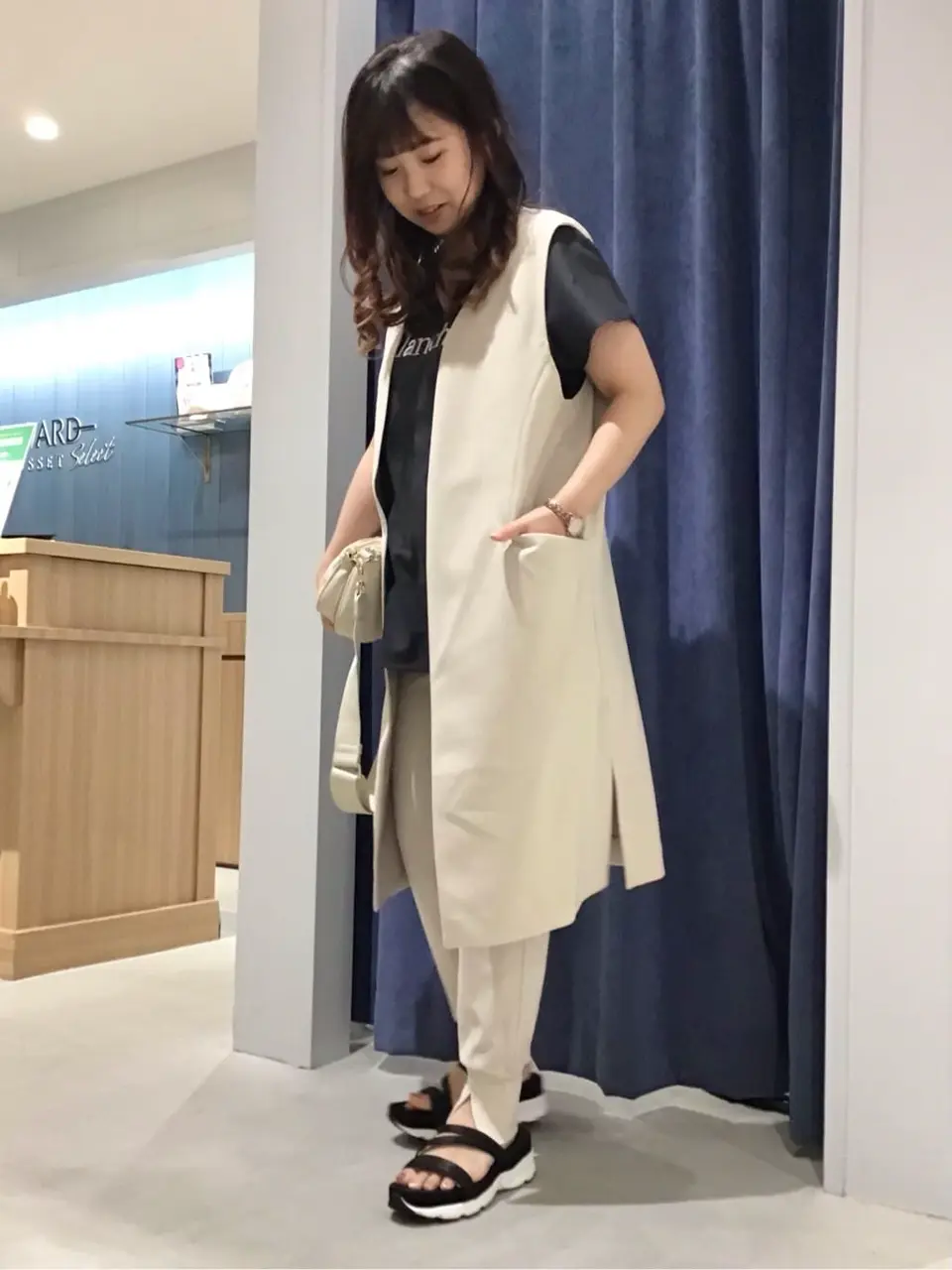 ONWARD CROSSET SELECT 吉田 コーディネート画像