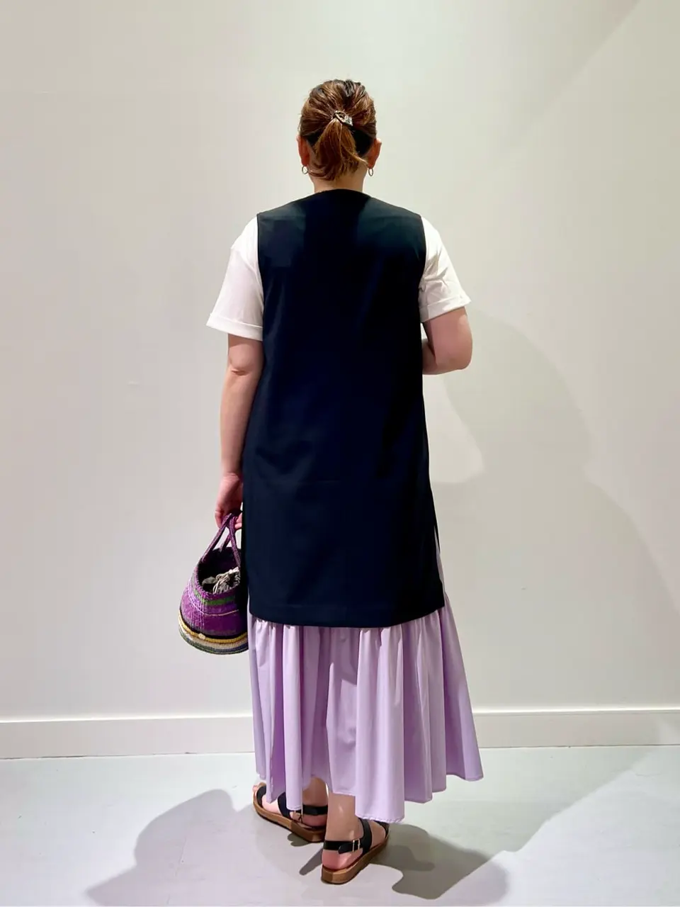 ONWARD CROSSET SELECT 林 コーディネート画像