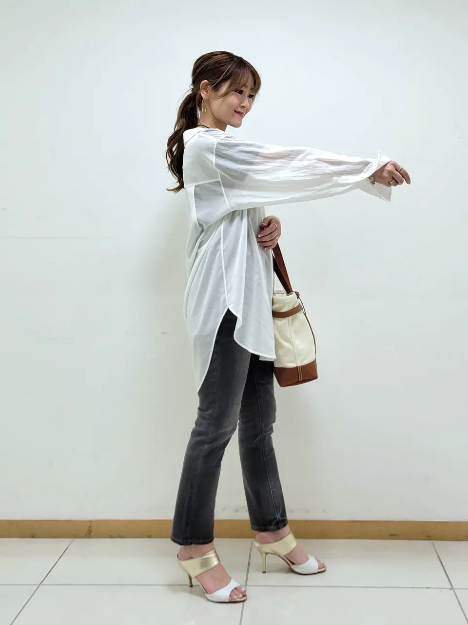 ONWARD CROSSET SELECT 濱地 コーディネート画像