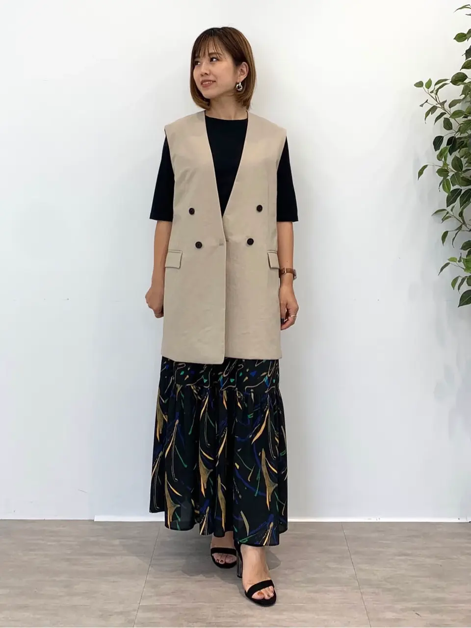  tomo コーディネート画像