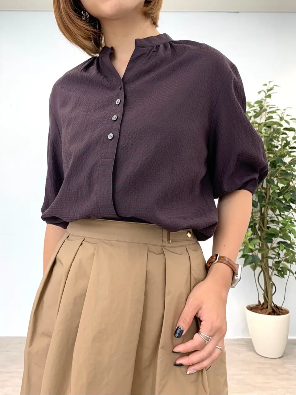 ONWARD CROSSET SELECT tomo コーディネート画像