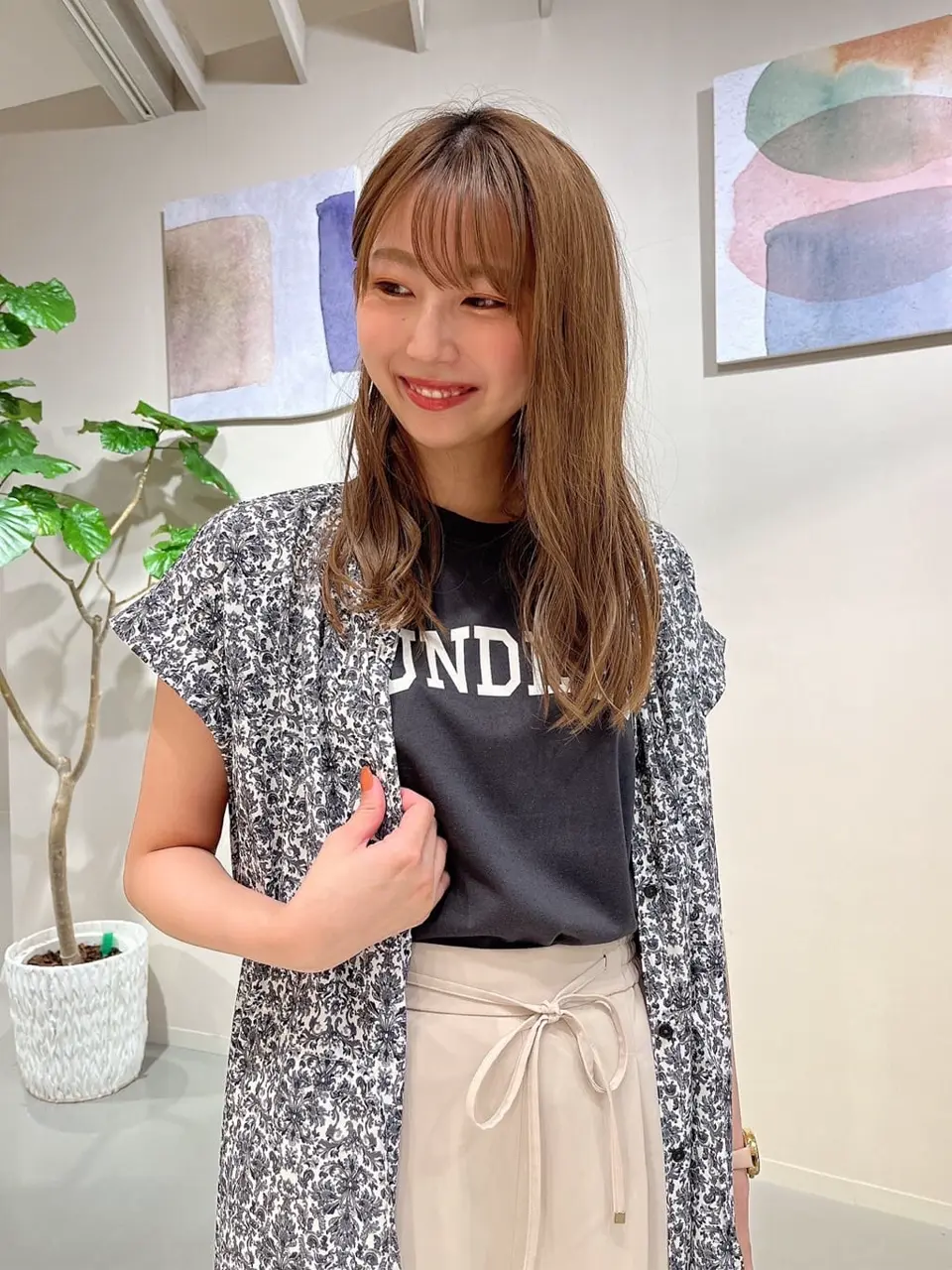 ONWARD CROSSET SELECT スタッフ コーディネート画像