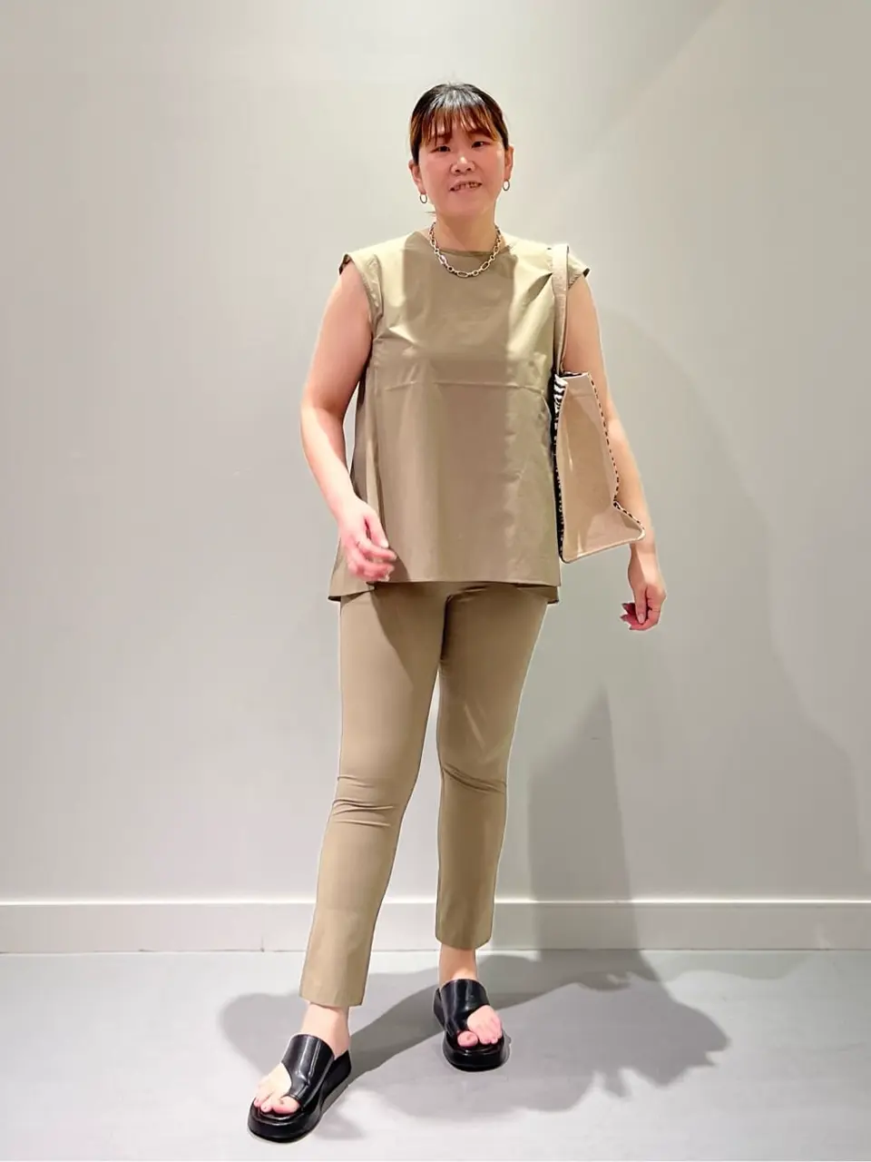 ONWARD CROSSET SELECT 林 コーディネート画像