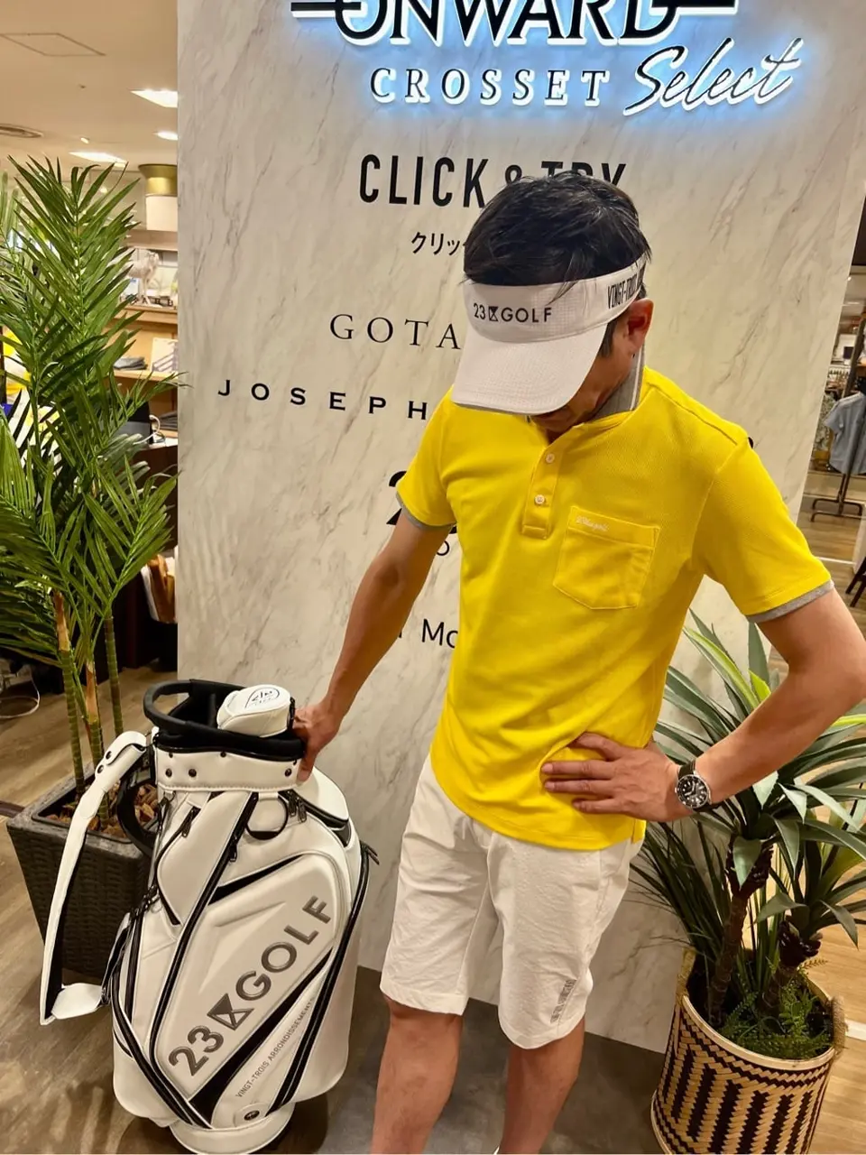 ONWARD CROSSET SELECT 増井 コーディネート画像