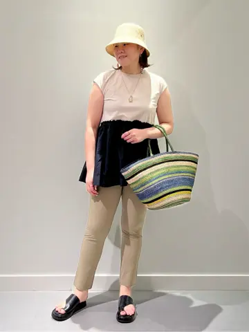 ONWARD CROSSET SELECT 林 コーディネート画像