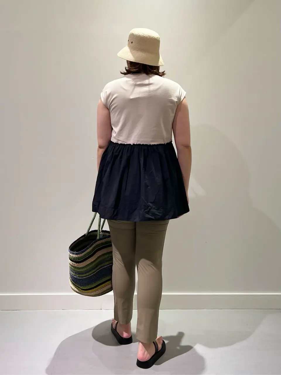 ONWARD CROSSET SELECT 林 コーディネート画像