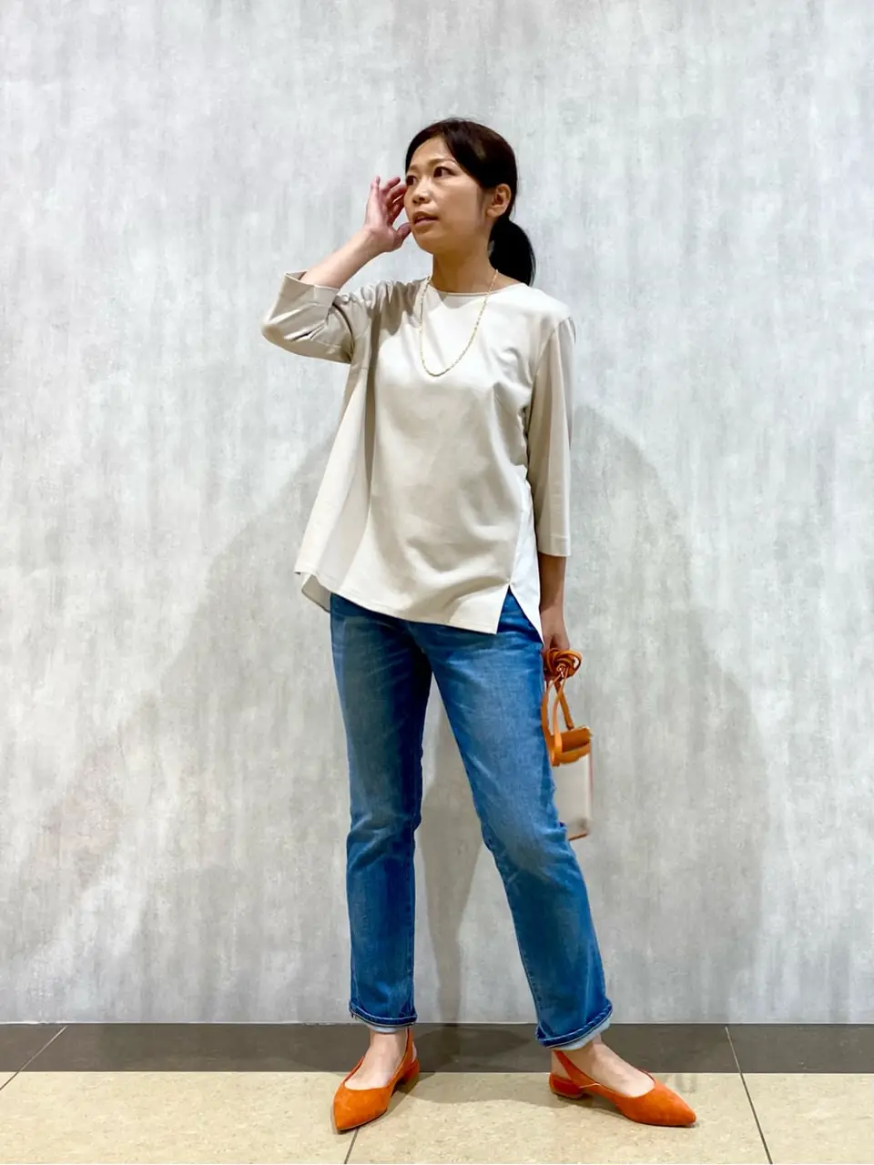 ONWARD CROSSET SELECT 長利 コーディネート画像