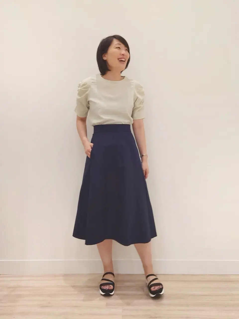 ONWARD CROSSET SELECT 岡 コーディネート画像