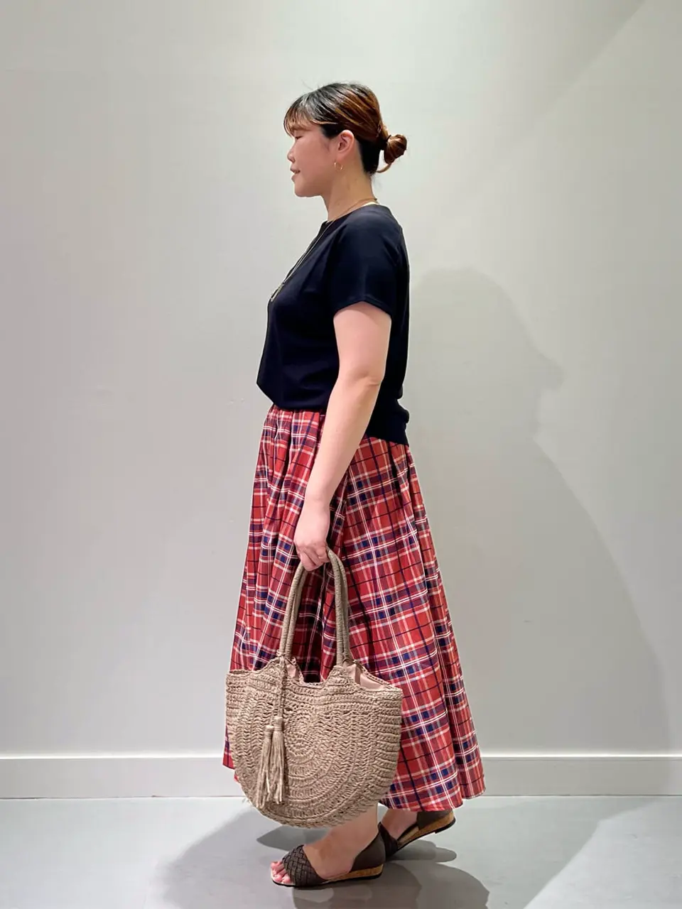 ONWARD CROSSET SELECT 林 コーディネート画像