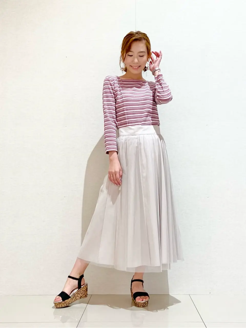  スタッフ コーディネート画像