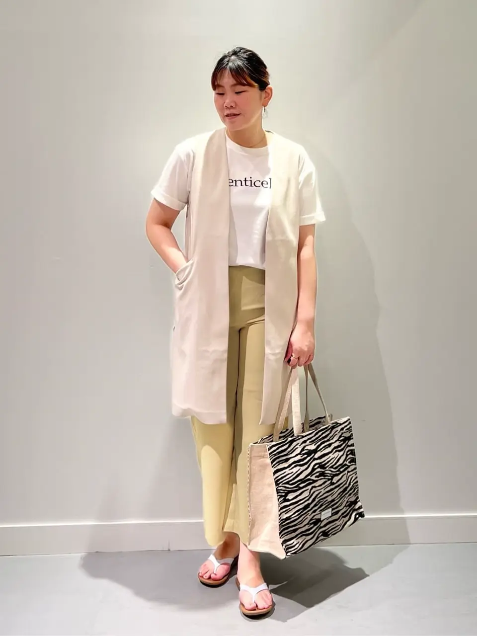 ONWARD CROSSET SELECT 林 コーディネート画像