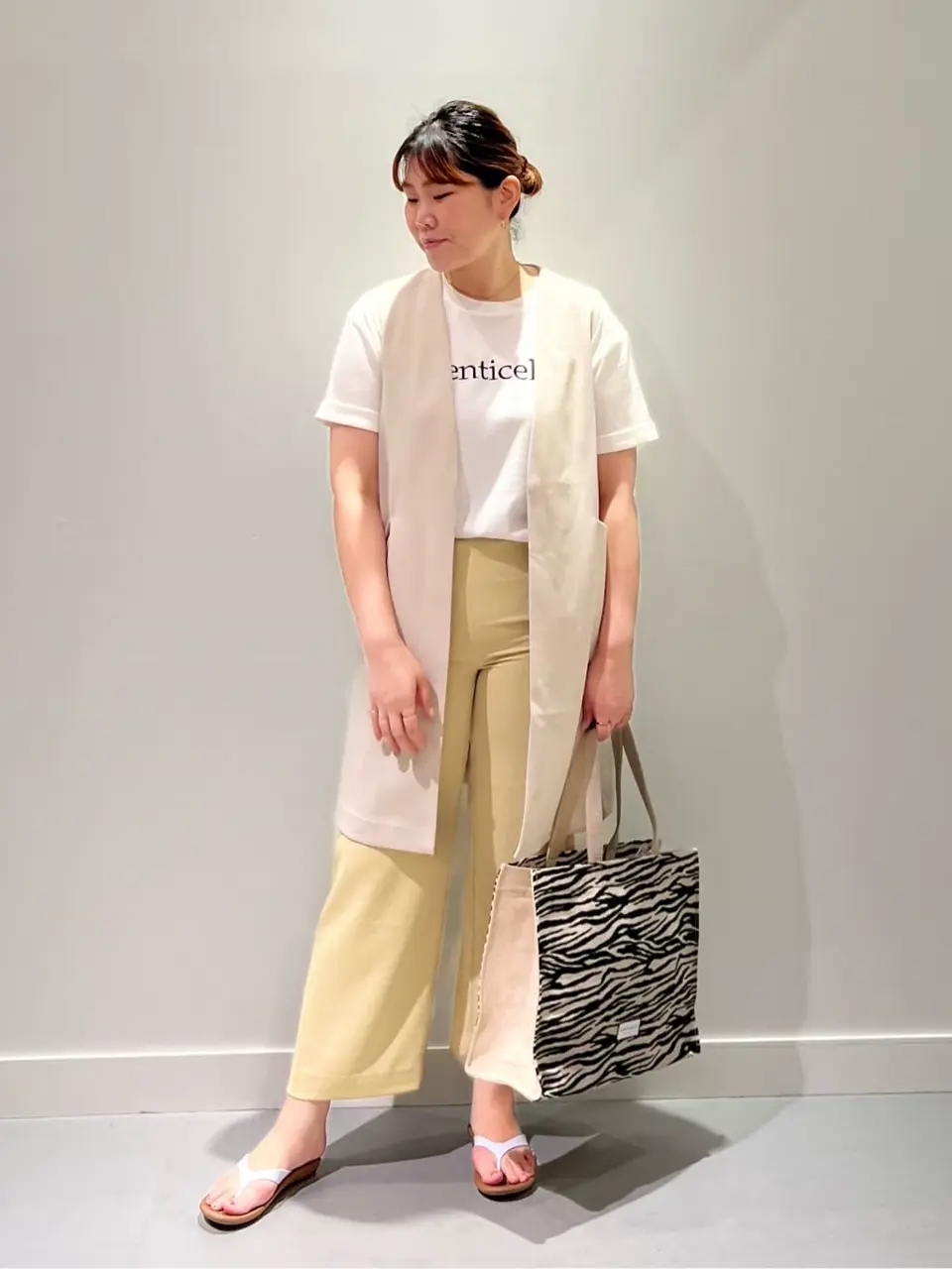 ONWARD CROSSET SELECT 林 コーディネート画像