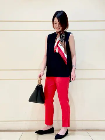 ONWARD CROSSET SELECT イナムラ コーディネート画像