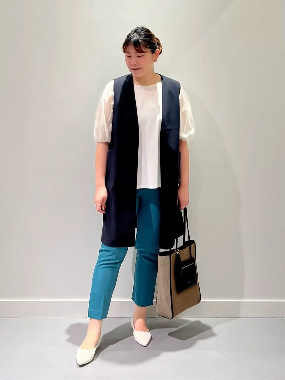 ONWARD CROSSET SELECT 林 コーディネート画像