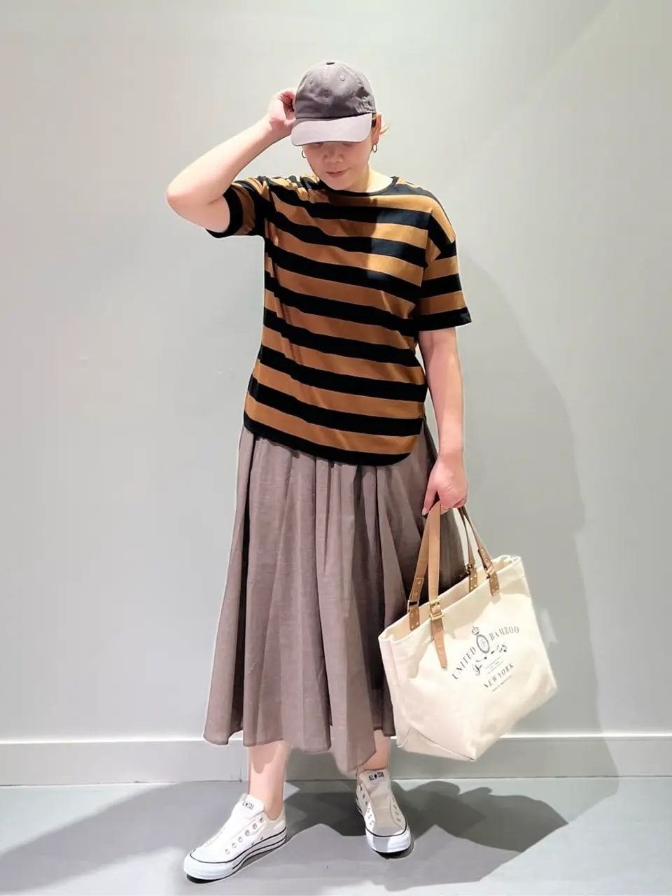 ONWARD CROSSET SELECT 林 コーディネート画像