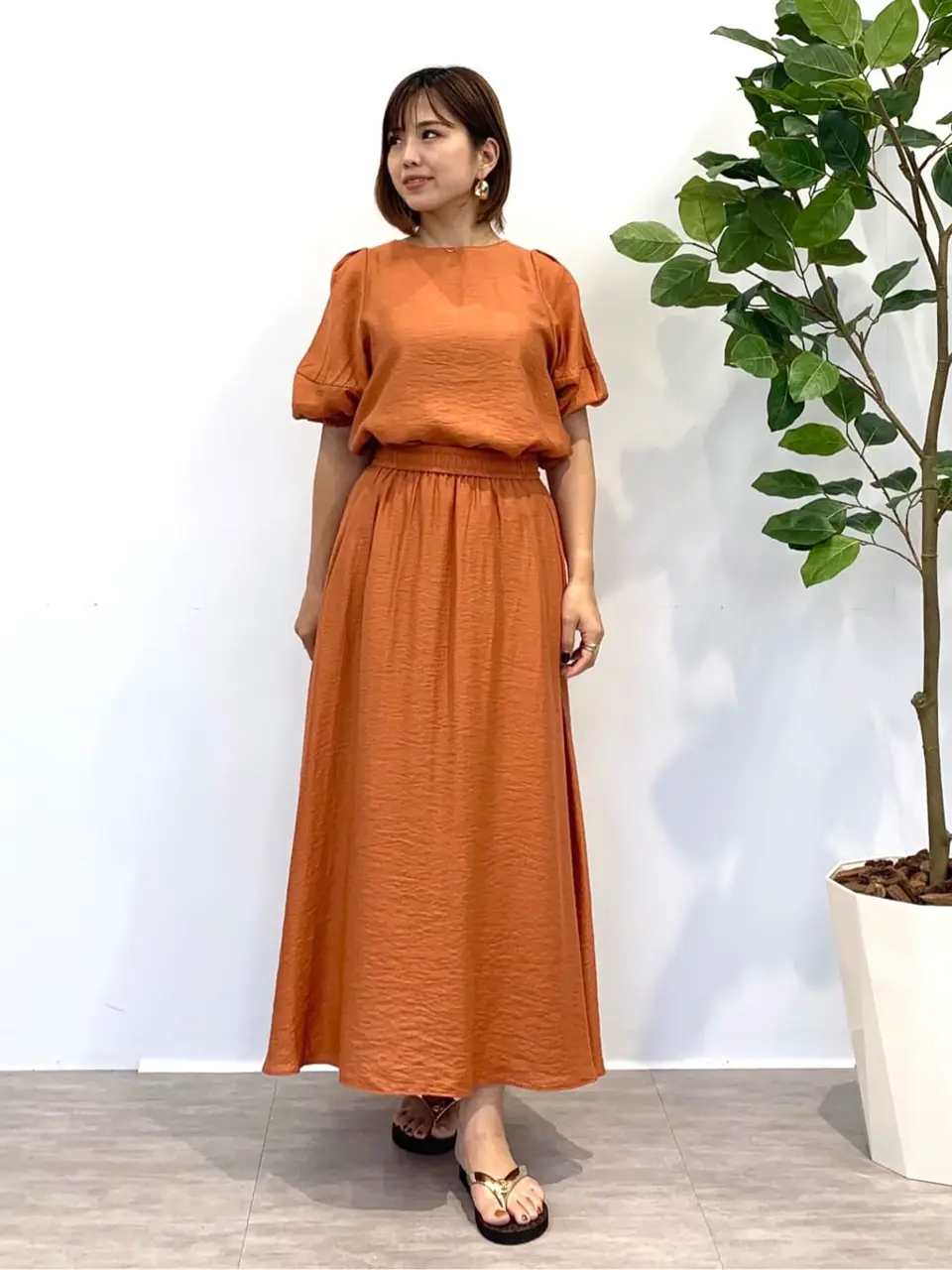  tomo コーディネート画像