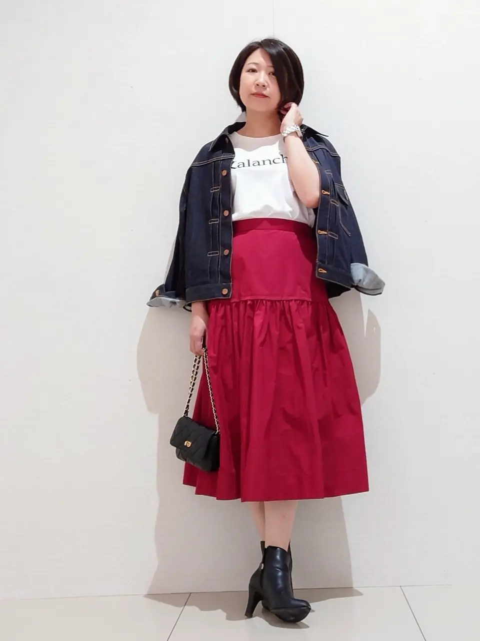  スタッフ コーディネート画像