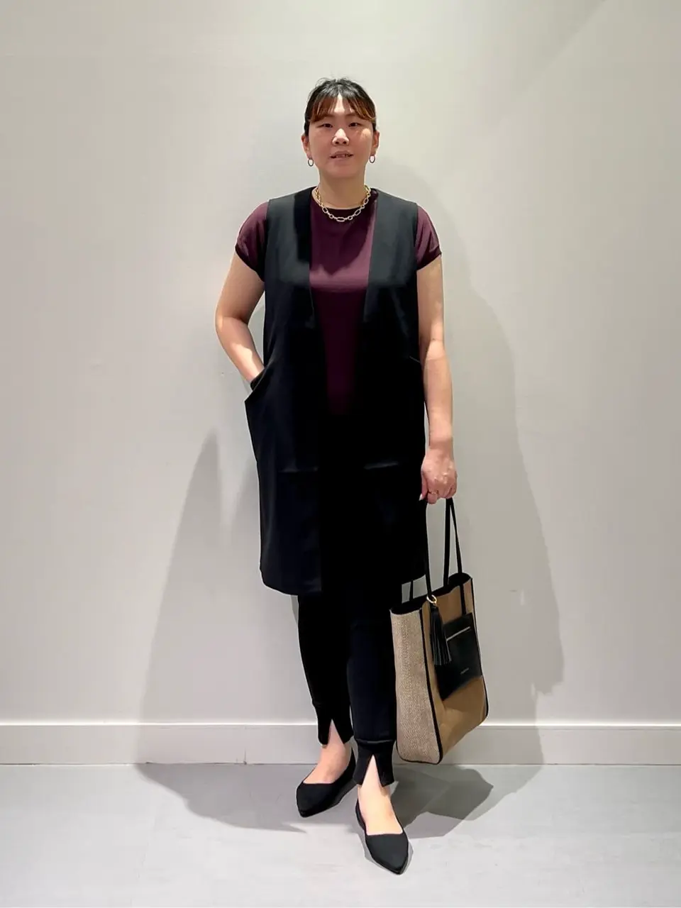 ONWARD CROSSET SELECT 林 コーディネート画像