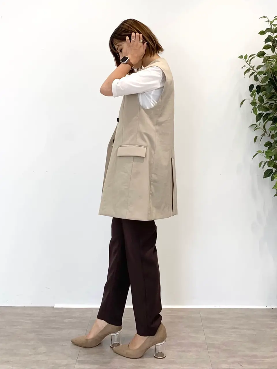 ONWARD CROSSET SELECT tomo コーディネート画像