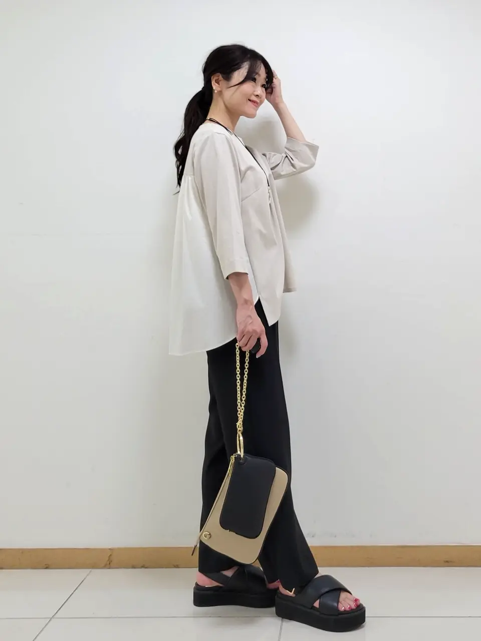 ONWARD CROSSET SELECT 濱地 コーディネート画像