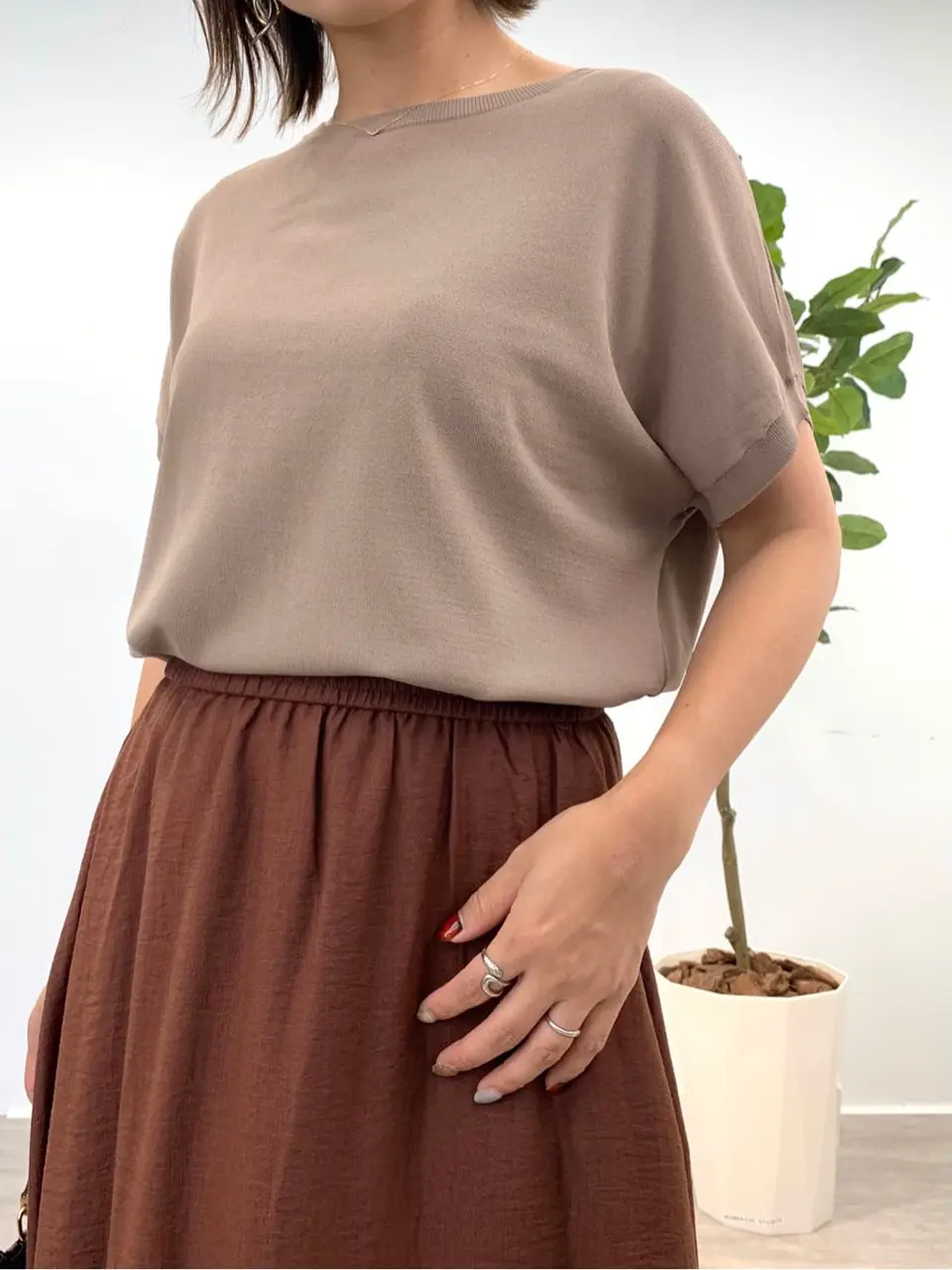 ONWARD CROSSET SELECT tomo コーディネート画像