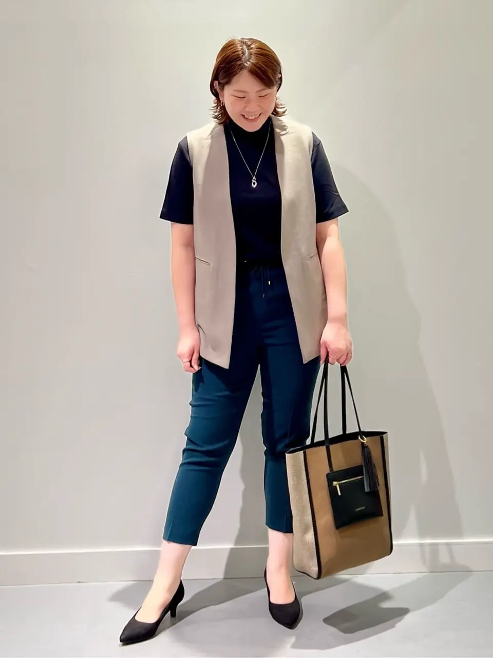 ONWARD CROSSET SELECT 林 コーディネート画像