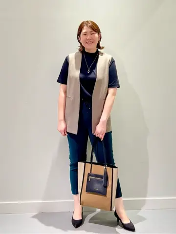 ONWARD CROSSET SELECT 林 コーディネート画像