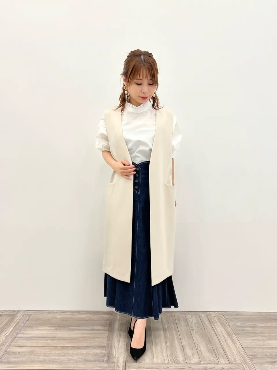 ONWARD CROSSET SELECT 横尾 コーディネート画像