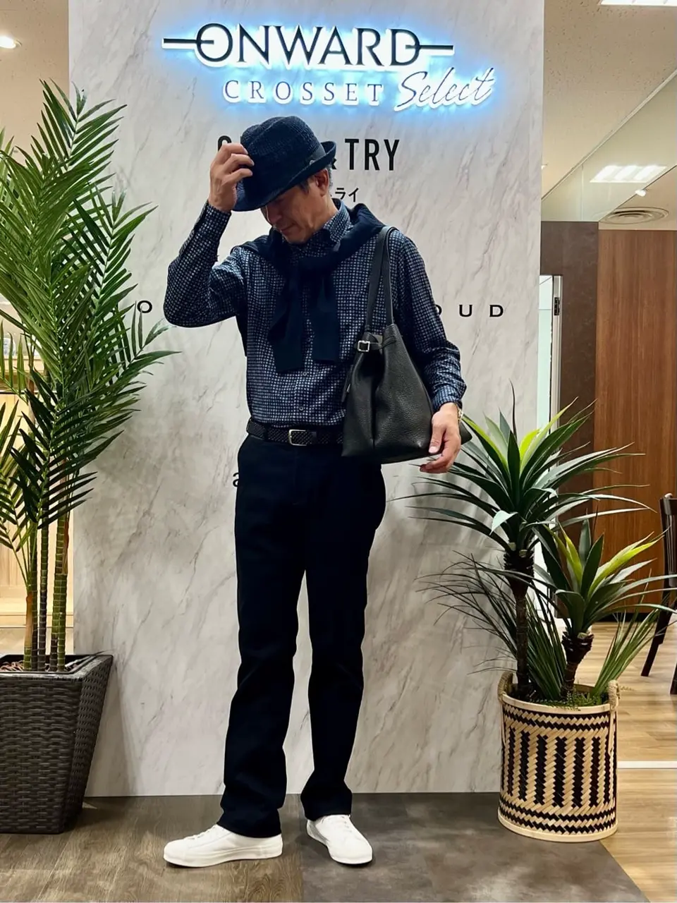 ONWARD CROSSET SELECT 増井 コーディネート画像