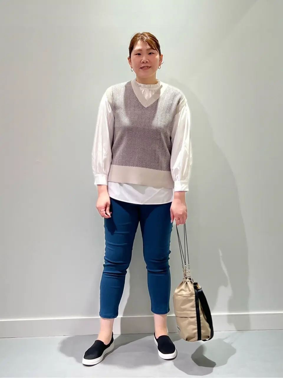 ONWARD CROSSET SELECT 林 コーディネート画像