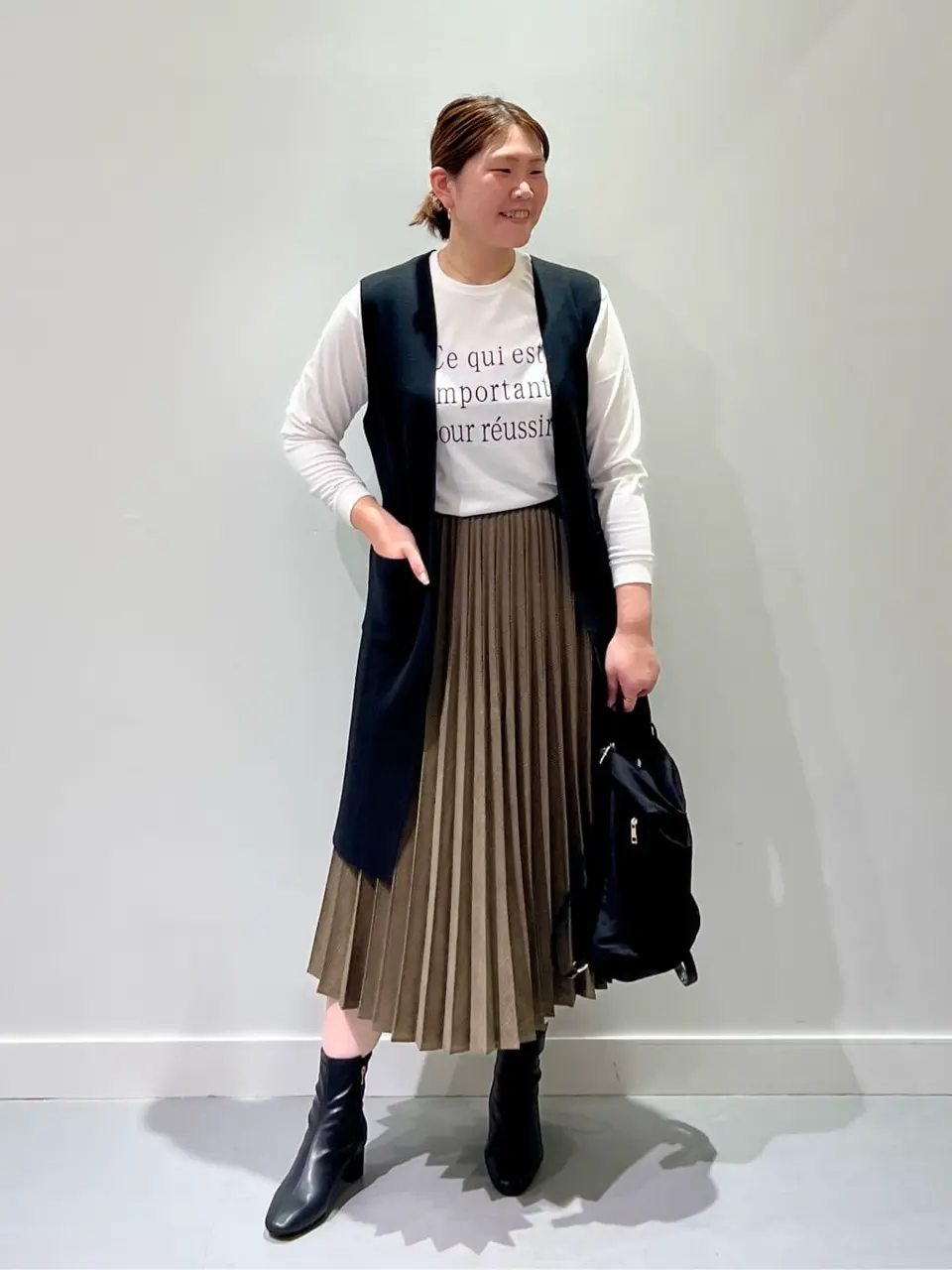 ONWARD CROSSET SELECT 林 コーディネート画像