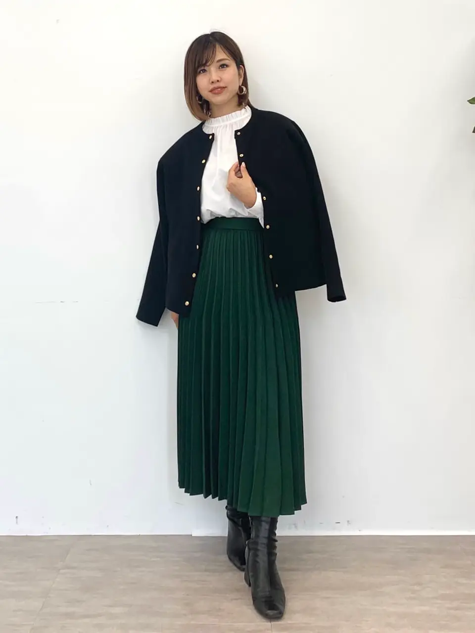  tomo コーディネート画像