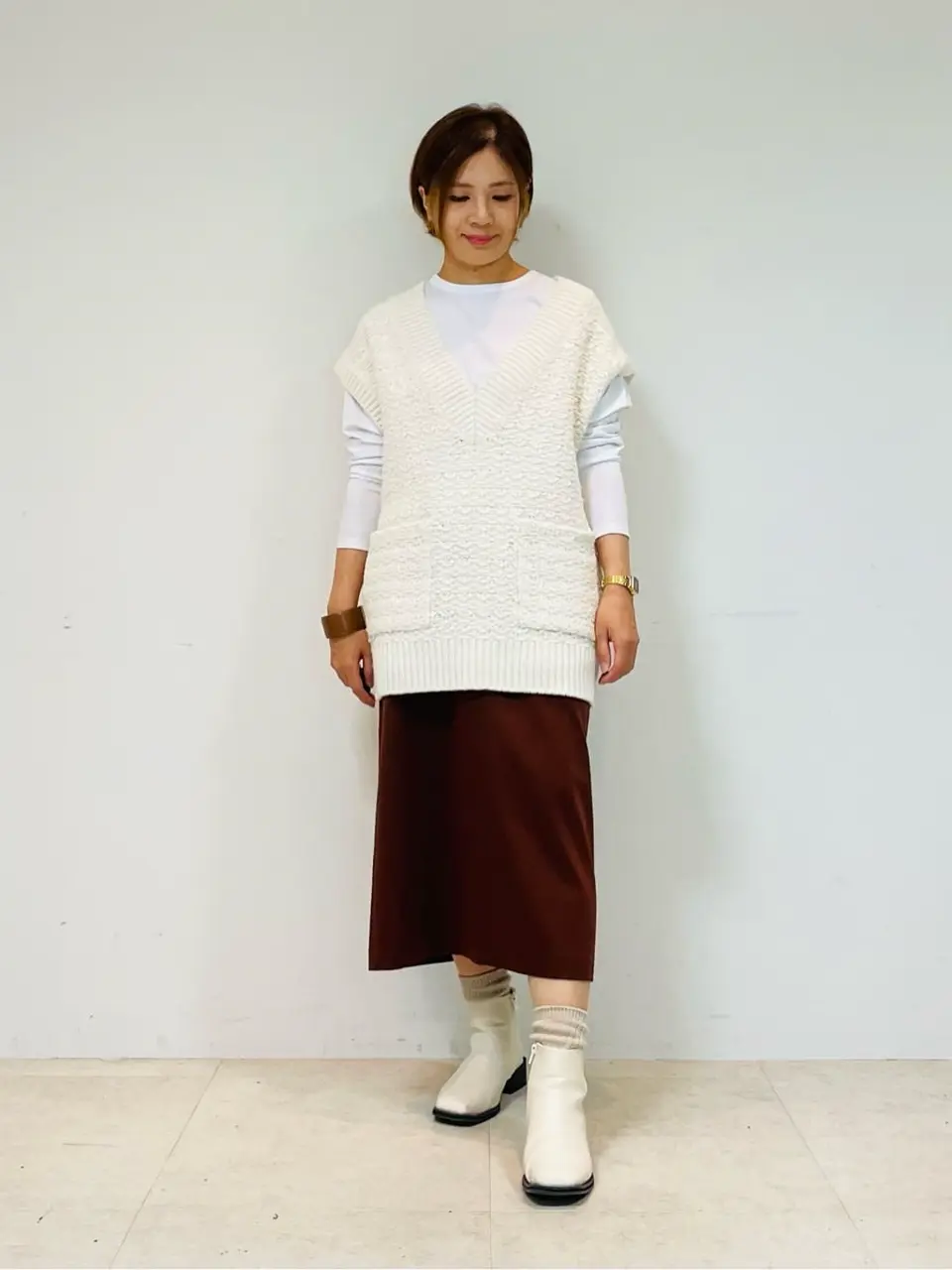 ONWARD CROSSET SELECT スタッフ コーディネート画像