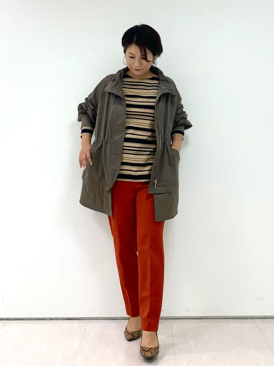  スタッフ コーディネート画像