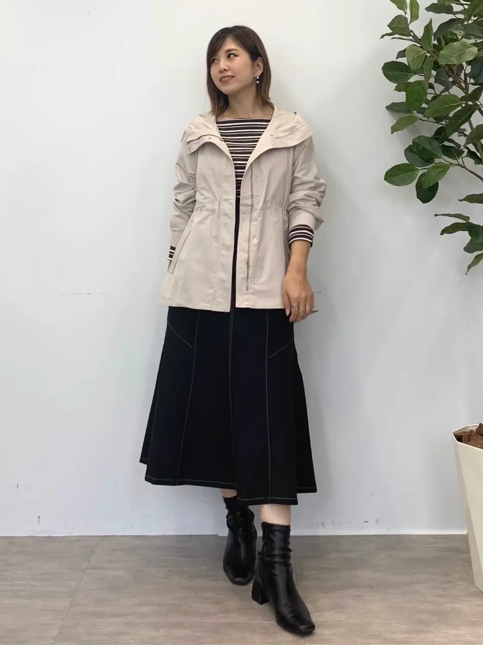  tomo コーディネート画像