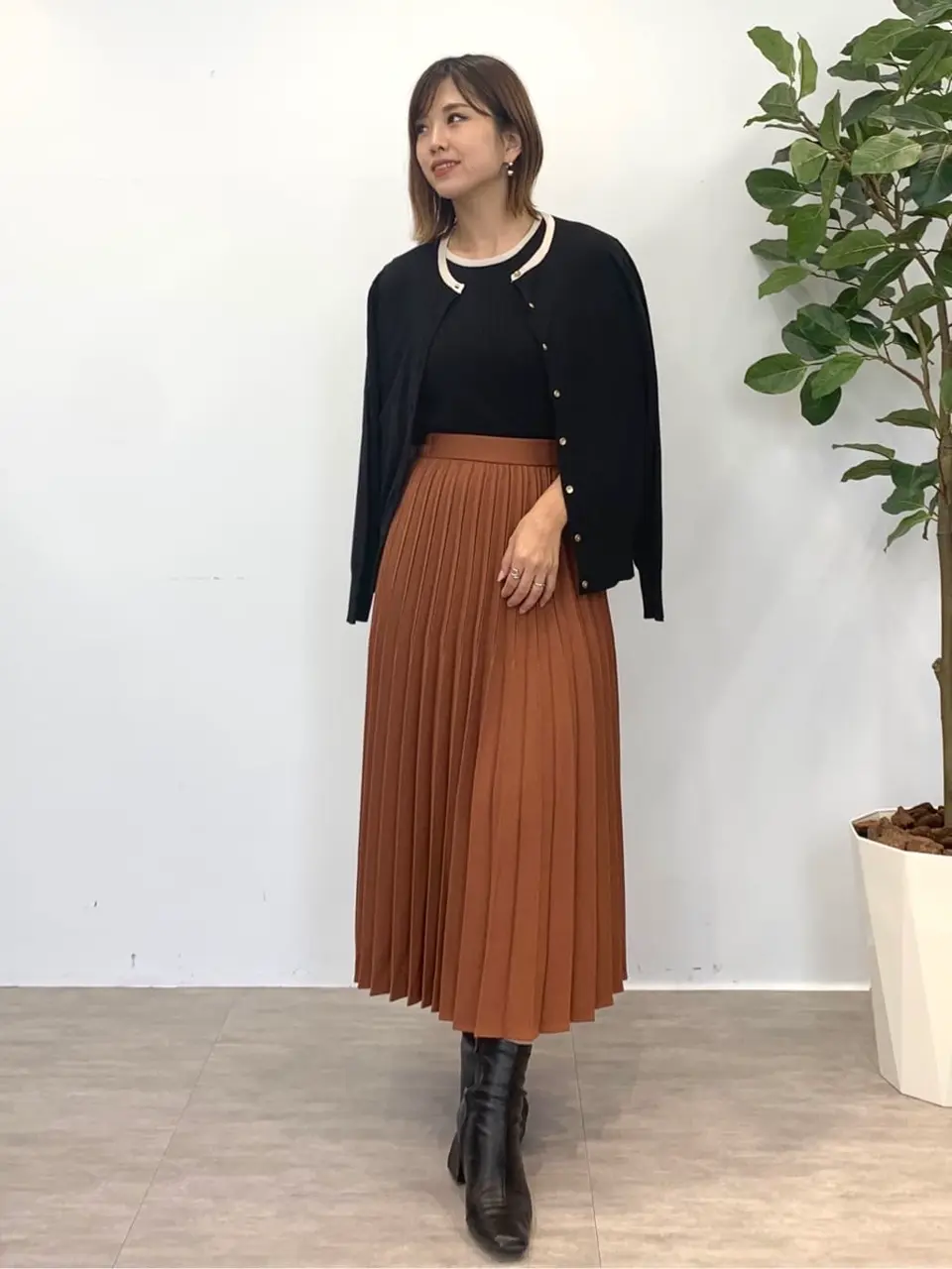  tomo コーディネート画像