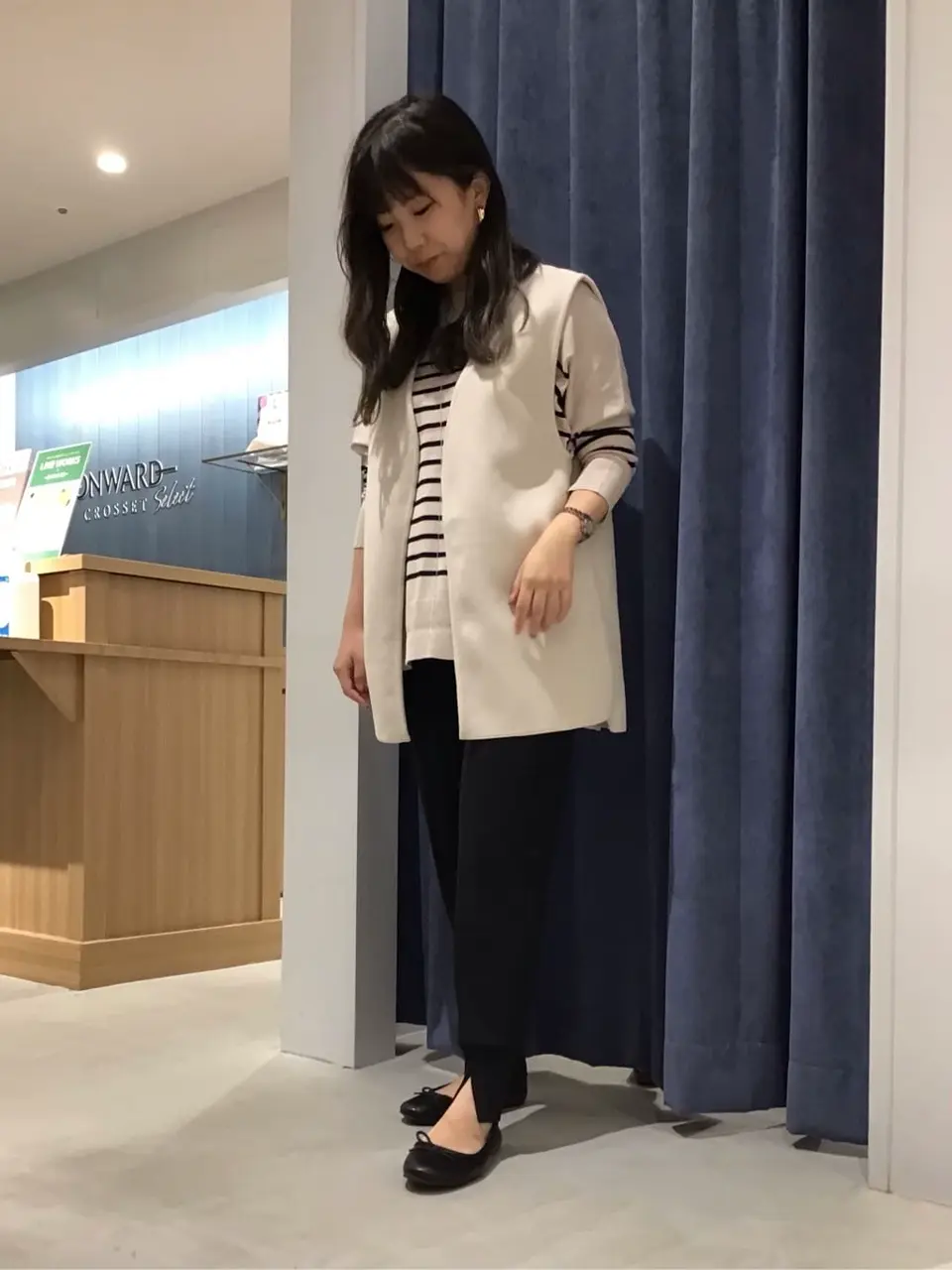 ONWARD CROSSET SELECT 吉田 コーディネート画像