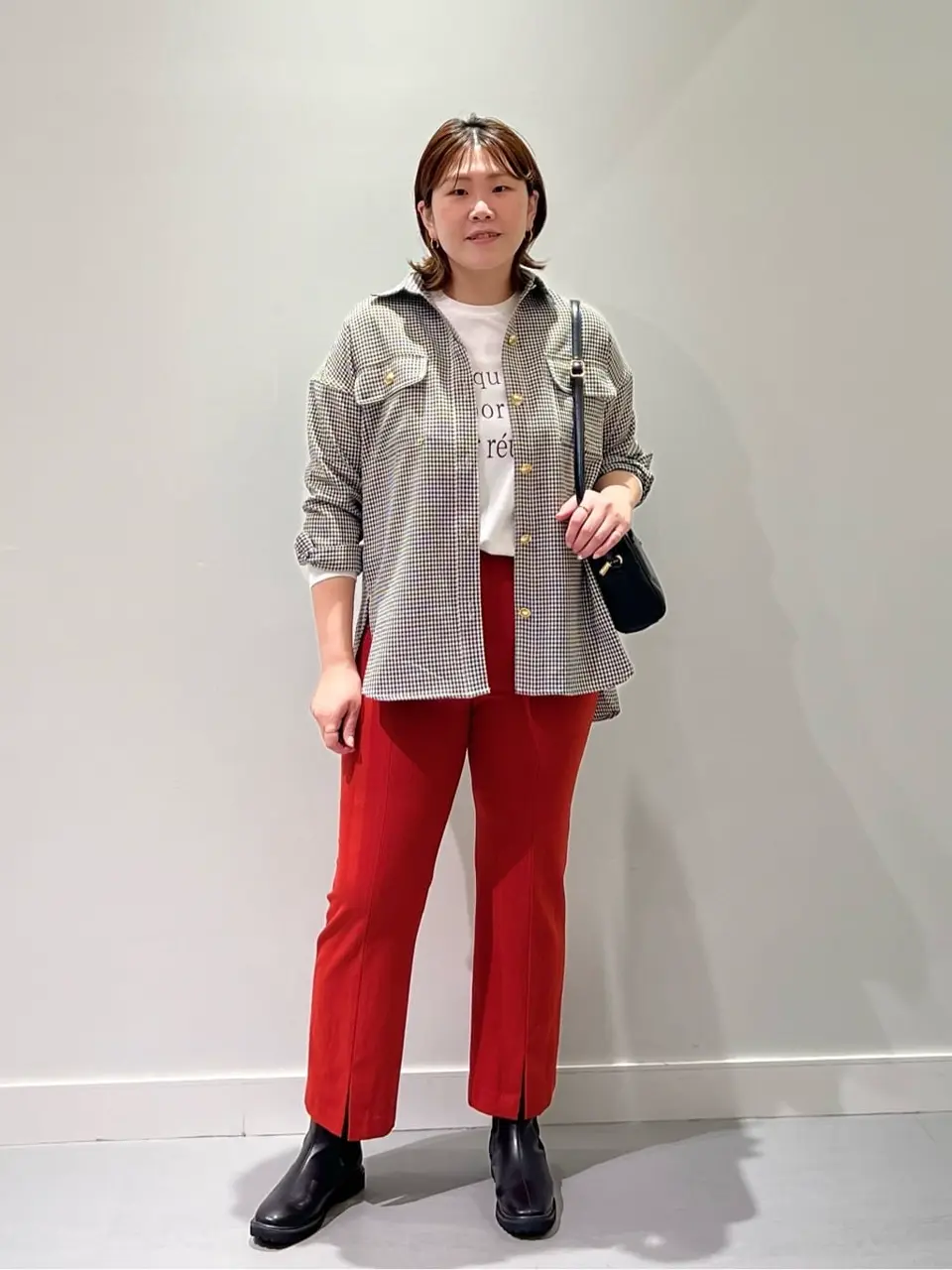 ONWARD CROSSET SELECT 林 コーディネート画像