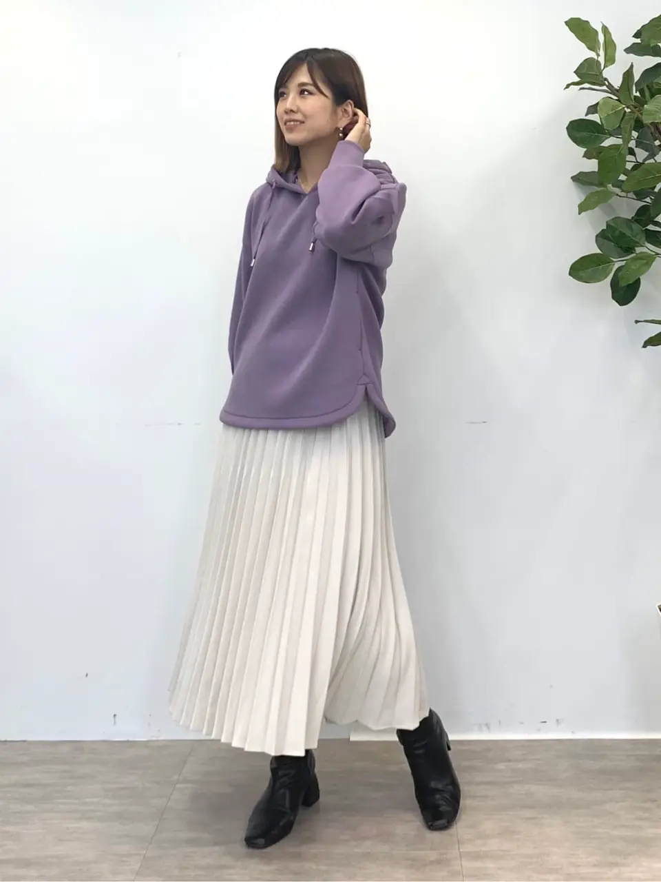  tomo コーディネート画像