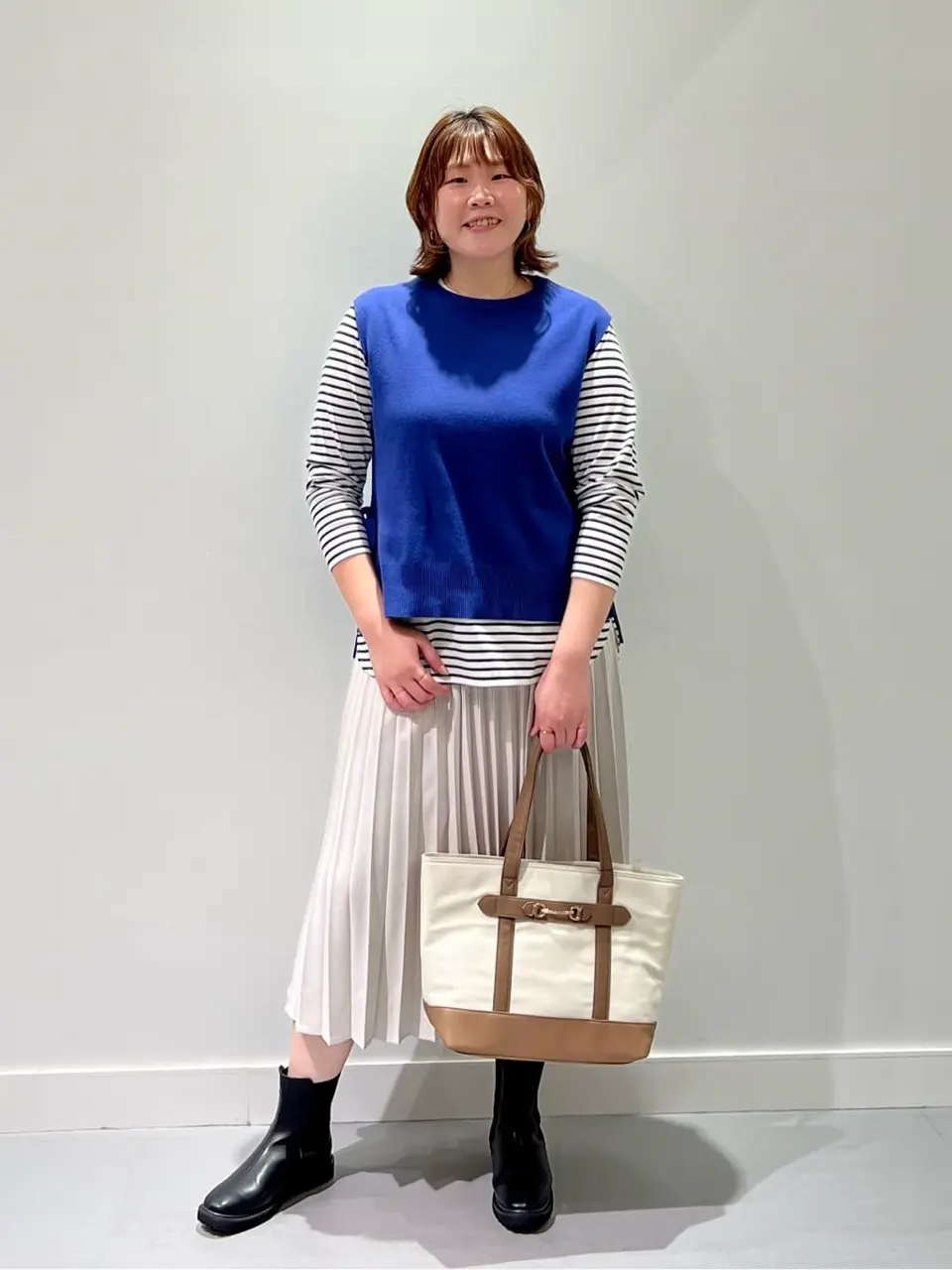 ONWARD CROSSET SELECT 林 コーディネート画像