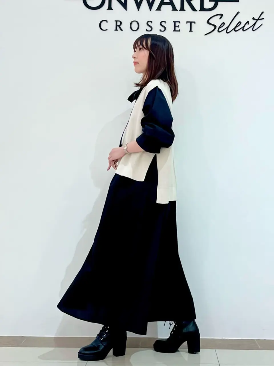ONWARD CROSSET SELECT スタッフ コーディネート画像