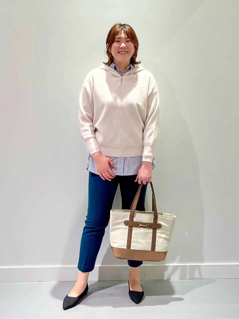 ONWARD CROSSET SELECT 林 コーディネート画像