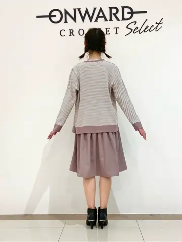 ONWARD CROSSET SELECT スタッフ コーディネート画像