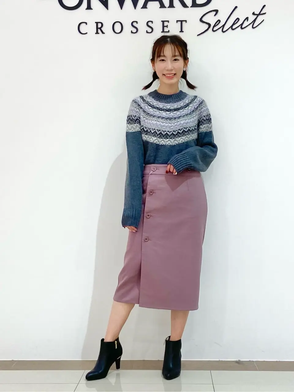ONWARD CROSSET SELECT スタッフ コーディネート画像