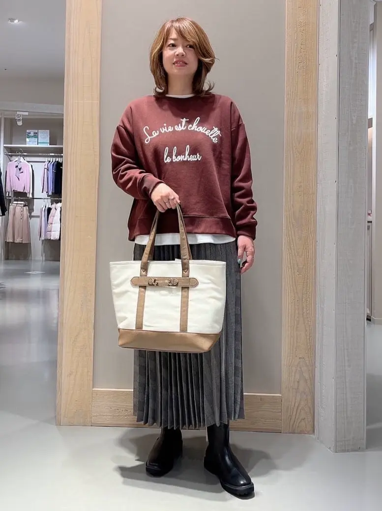  スタッフ コーディネート画像