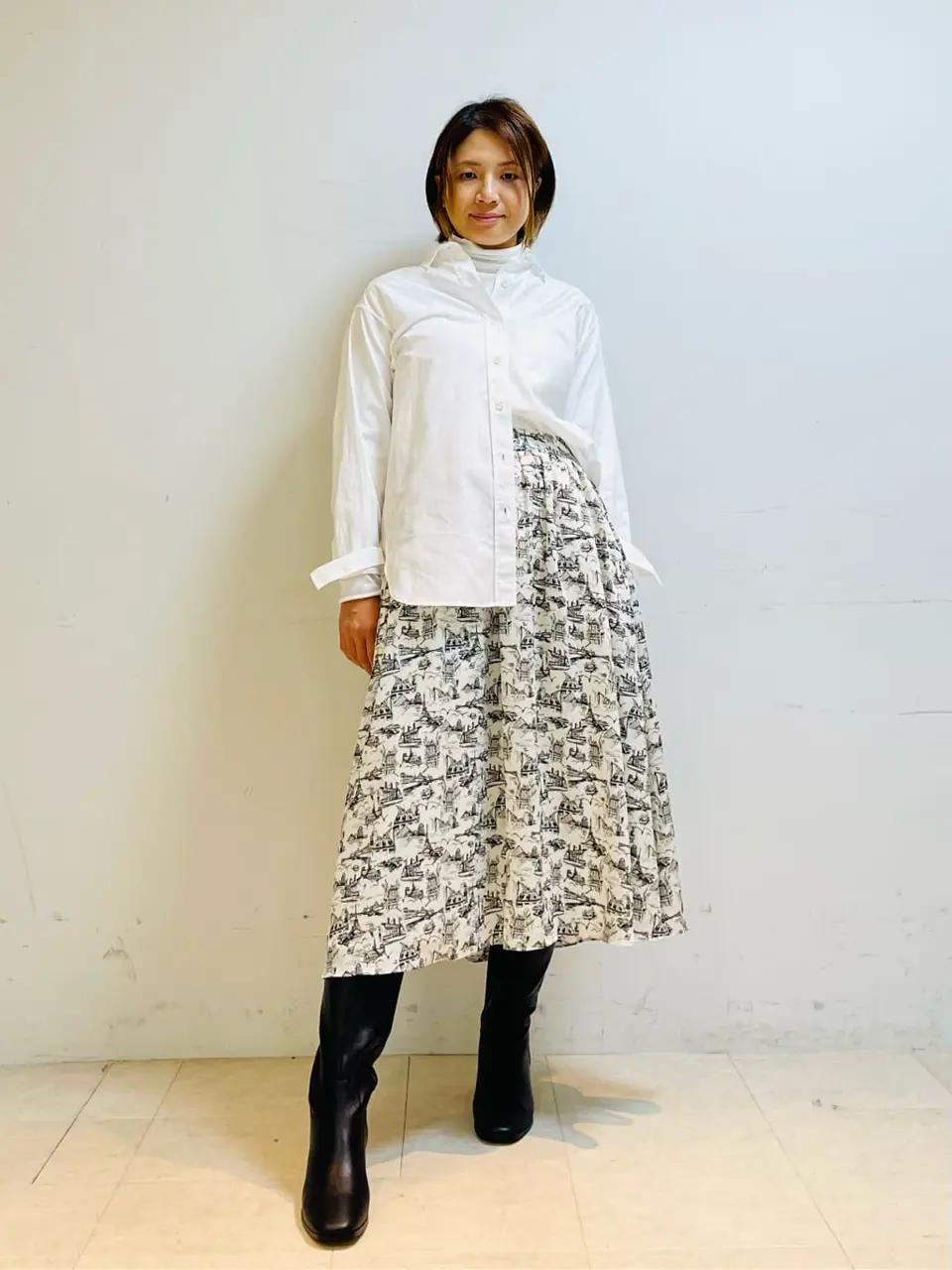 ONWARD CROSSET SELECT スタッフ コーディネート画像